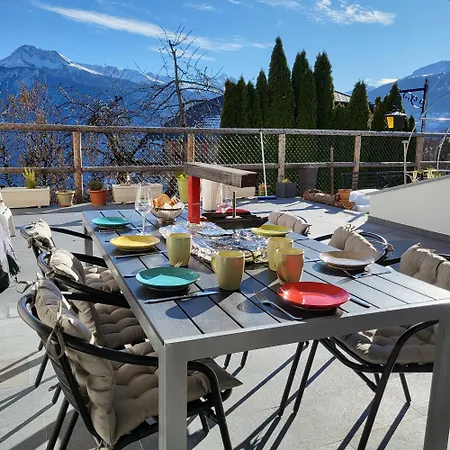 Apartman Randogne Avec Grande Terrasse Crans-Montana