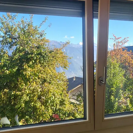 Apartman Randogne Avec Grande Terrasse