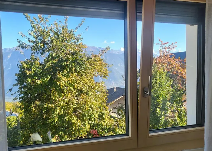 Apartamento Randogne Avec Grande Terrasse