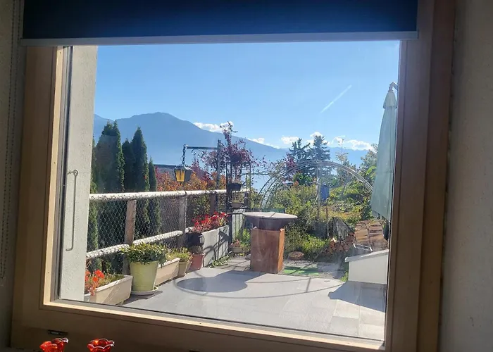 Randogne Avec Grande Terrasse Apartament
